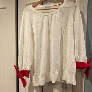 Light weight Boden Sweater with Sleeve Ties